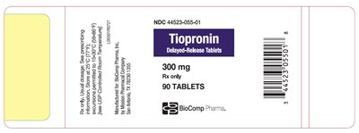 Label (Tiopronin 300mg Label)